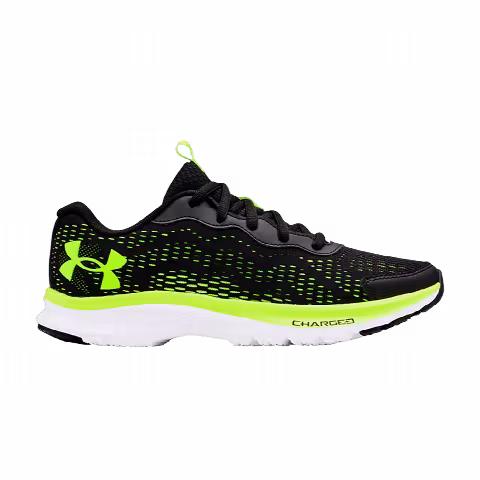 Under Armour Charged Bandit 7 GS 'Black Neon Green'