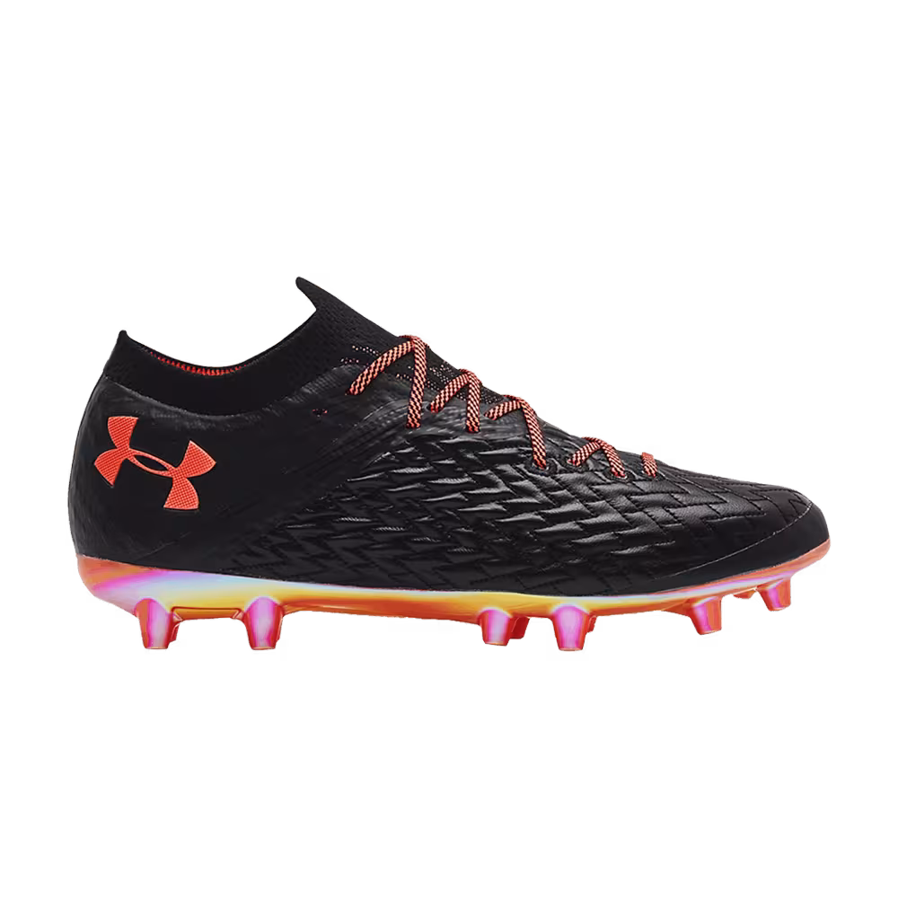 Under Armour Clone Magnetico Pro FG Black Electric Tangerine