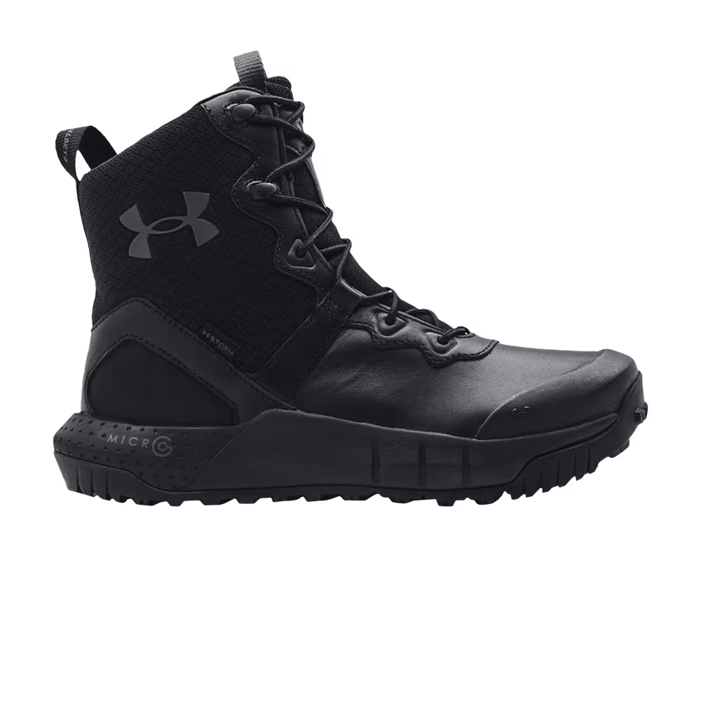 Under Armour Women's Micro G Valsetz Tactical Boot Black Jet Grey