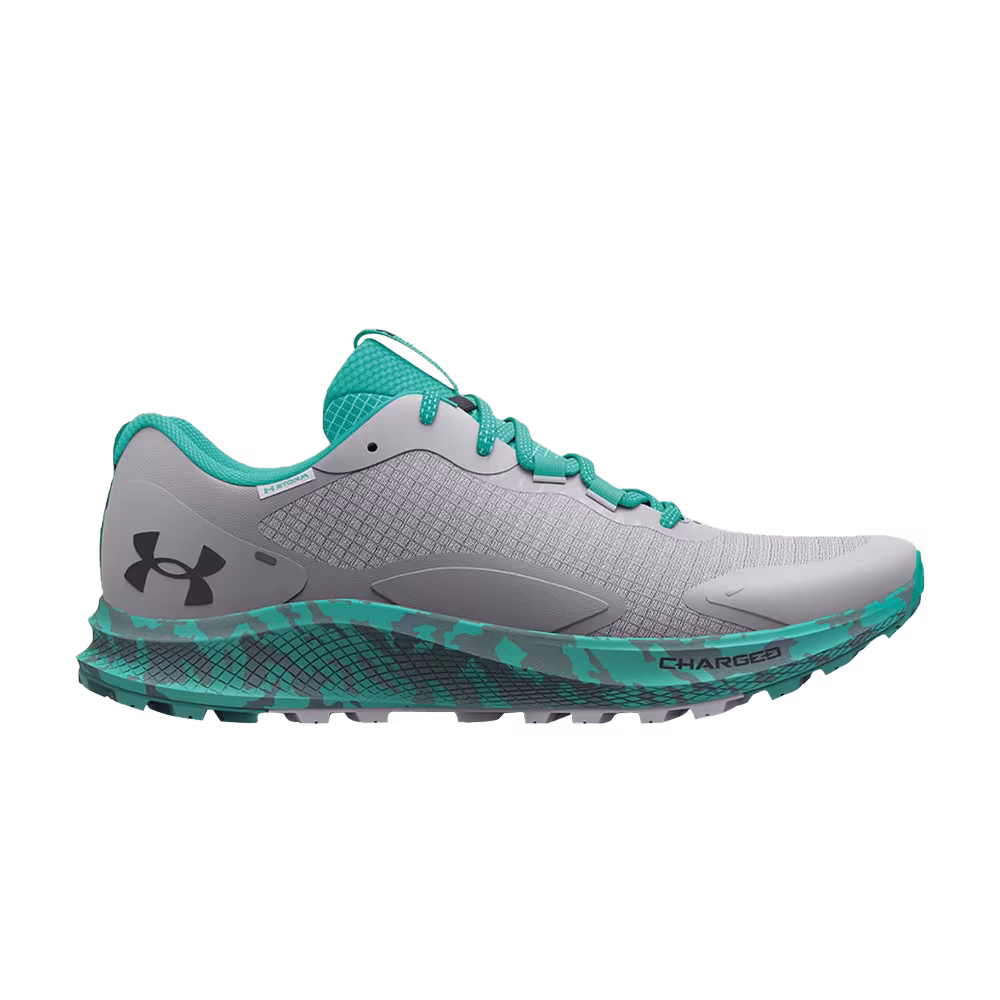 Under Armour Women's Charged Bandit Trail 2 Halo Grey Neptune Camo