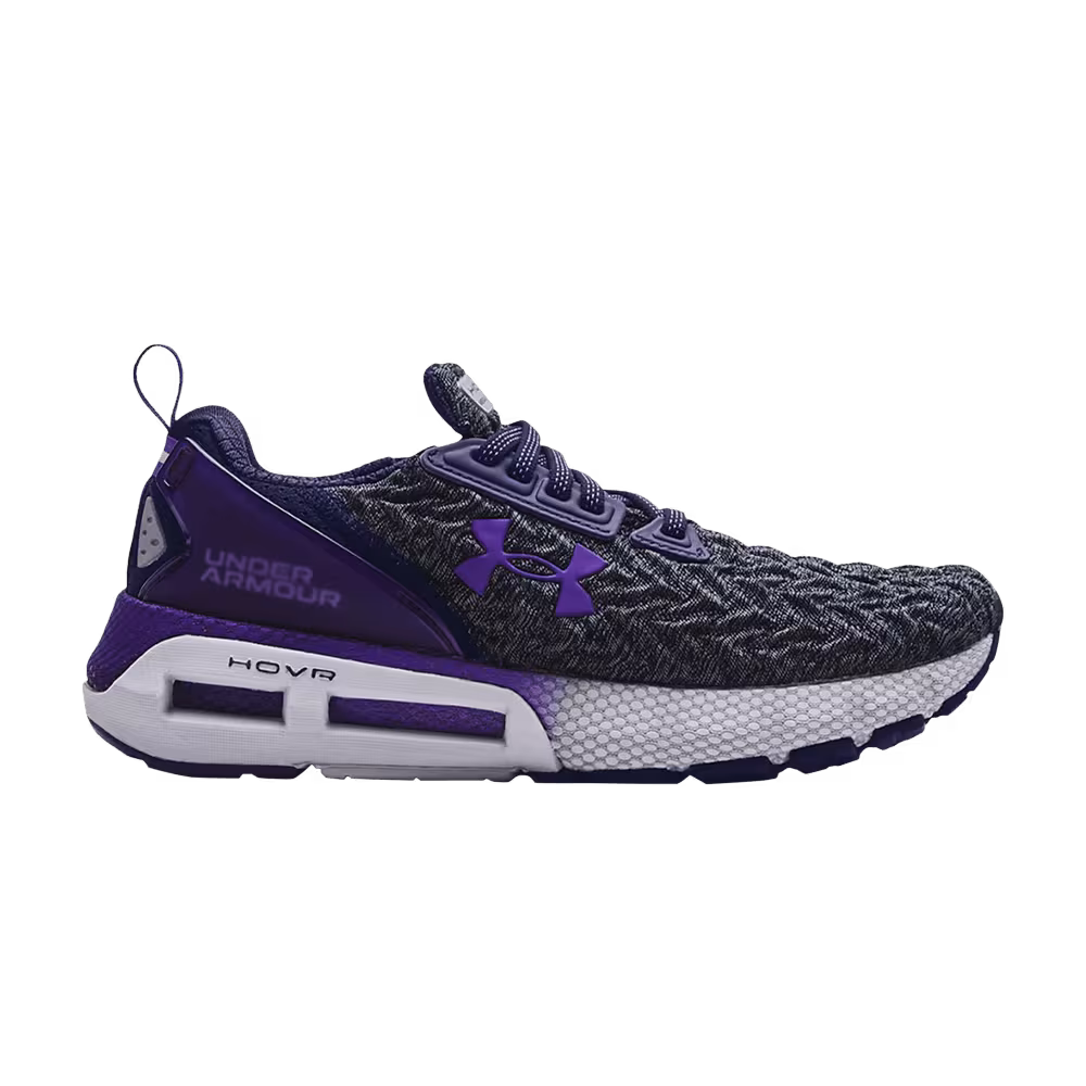 Under Armour Women's HOVR Mega 2 Clone Midnight Navy Purple Zest