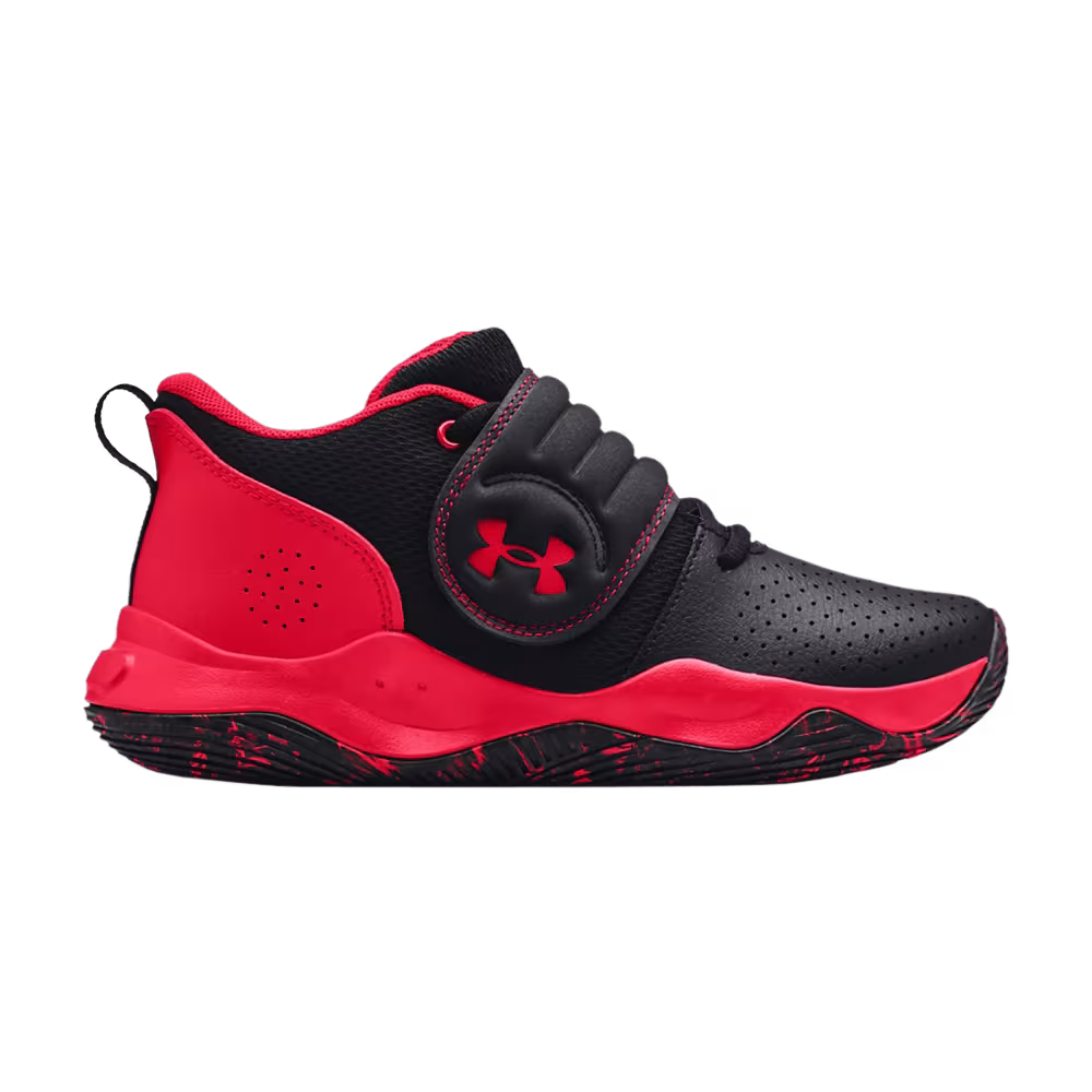 Under Armour Zone BB GS Black Red Camo