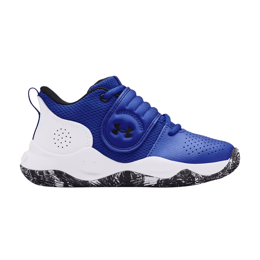 Under Armour Zone BB PS Royal White