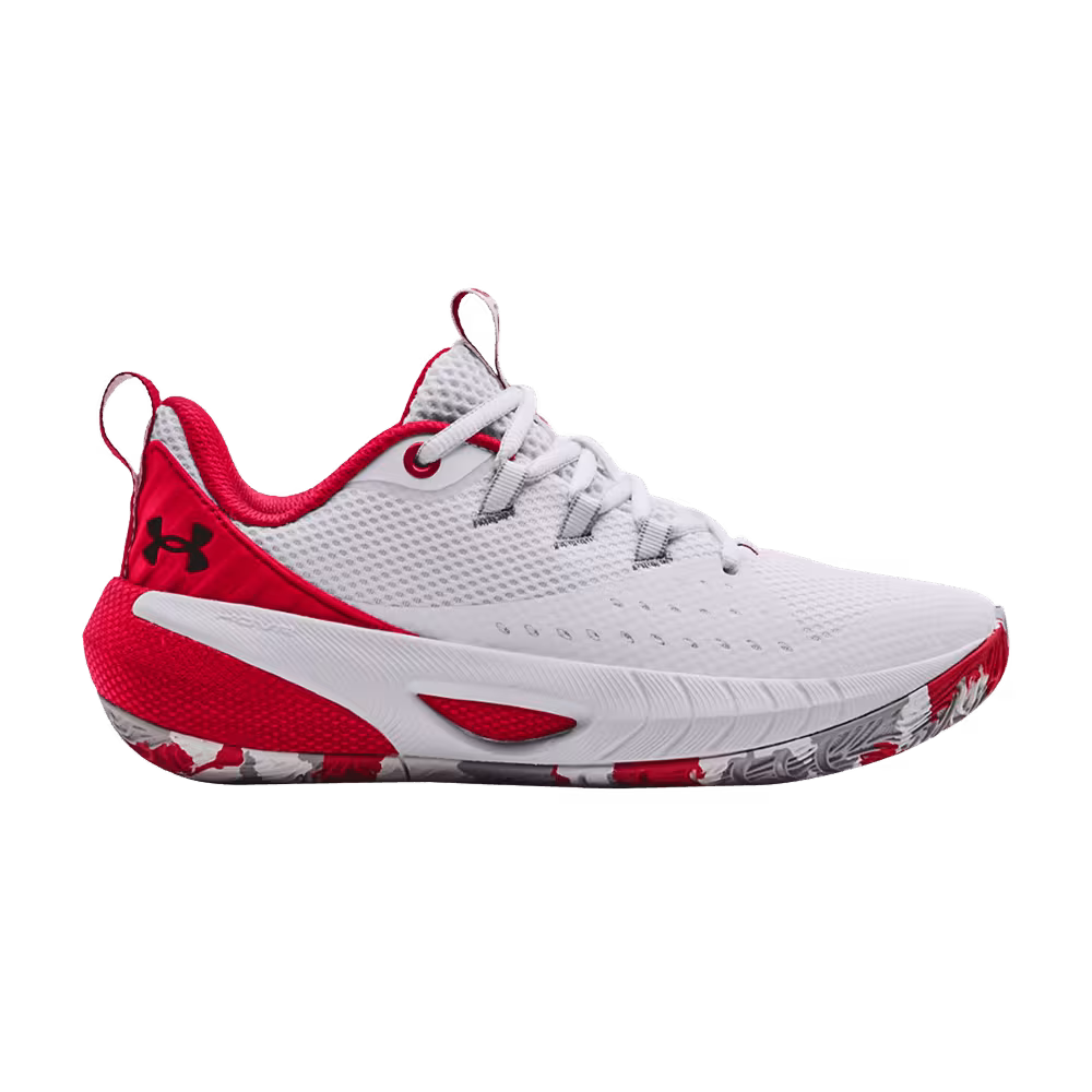 Under Armour Women's HOVR Ascent White Red