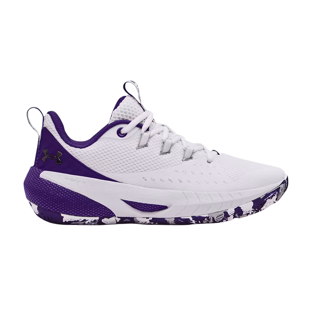 Under Armour Women's HOVR Ascent Team White Purple