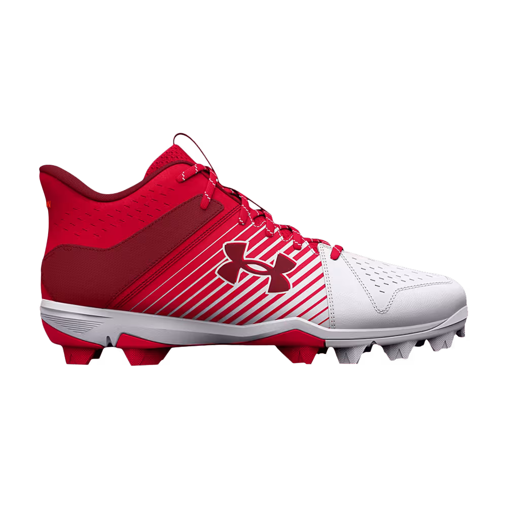 Under Armour Leadoff Mid RM Red White