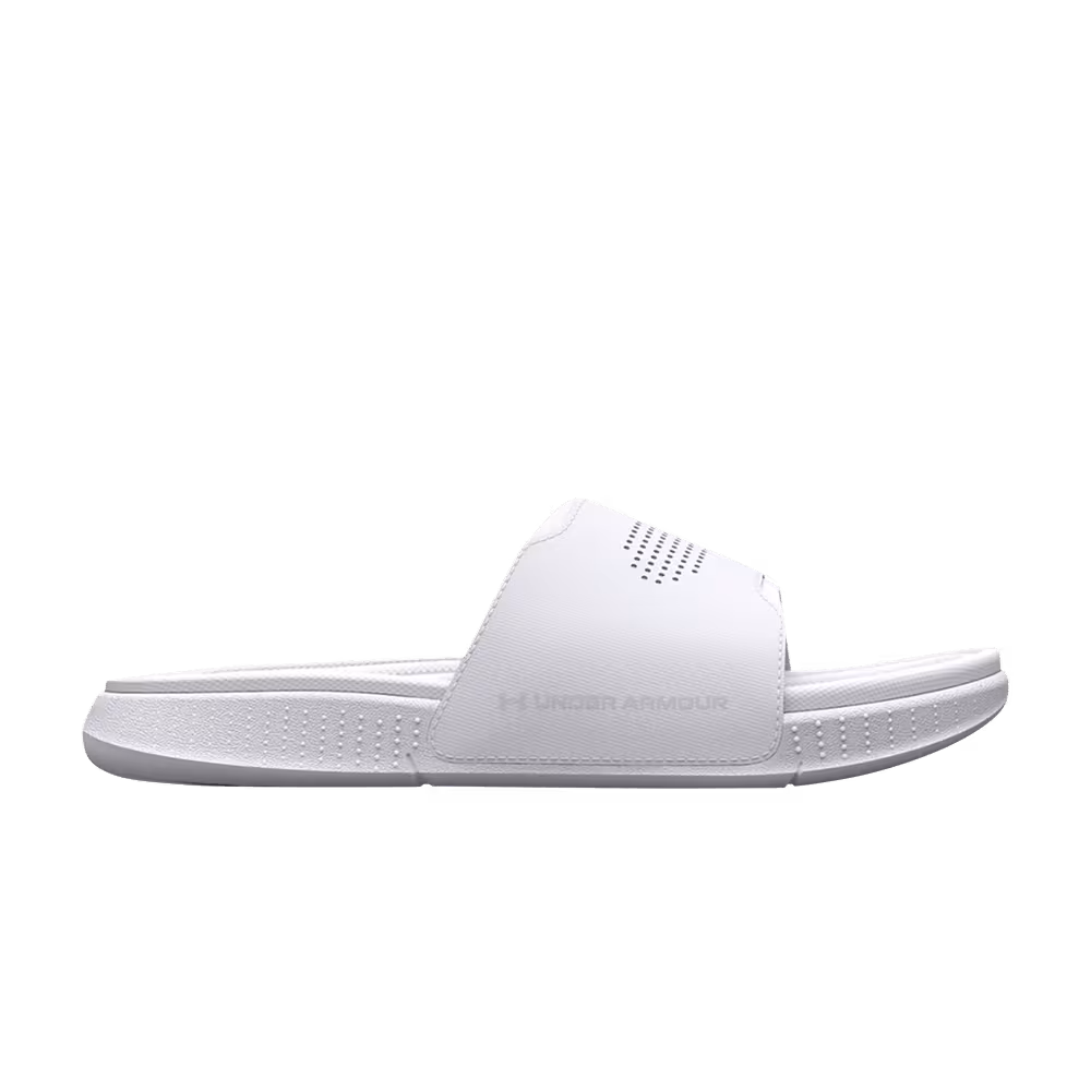 Under Armour Ansa Elevate Slide White Halo Grey