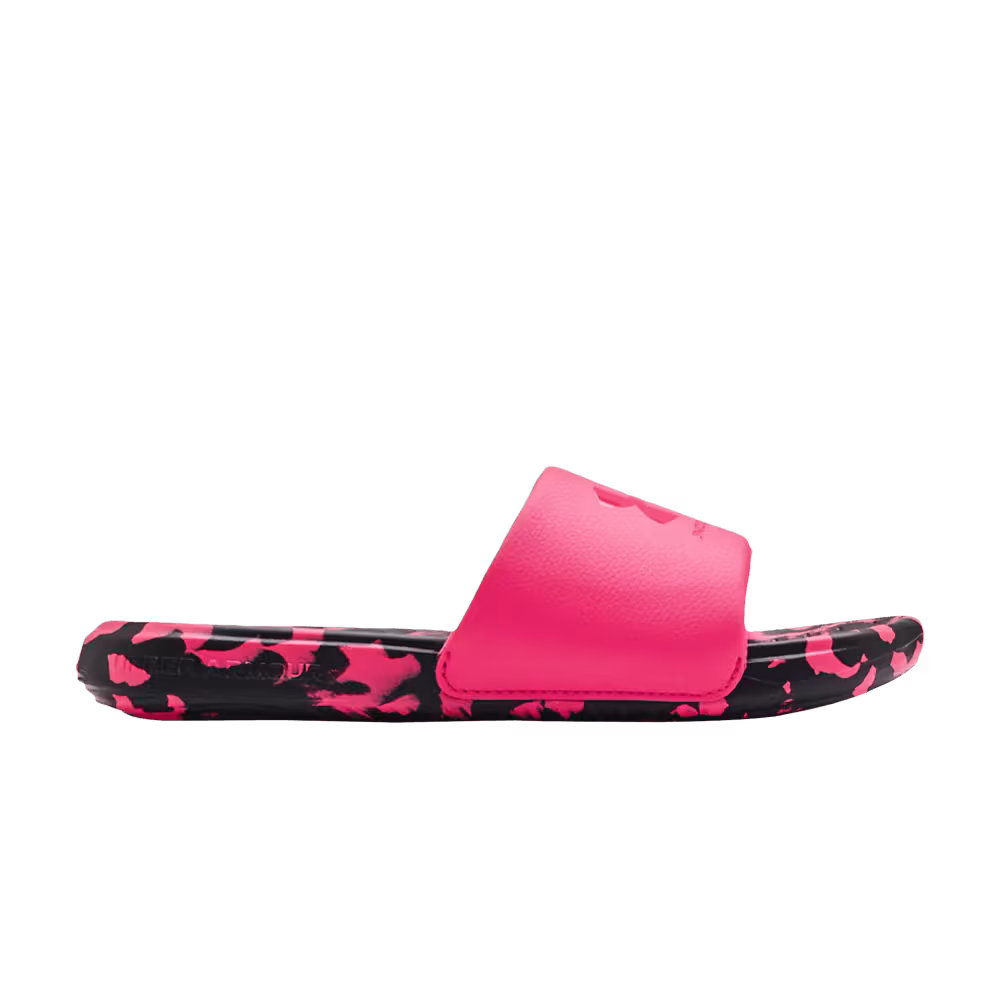 Under Armour Women's Ansa Regrind Slide Gala Black Camo