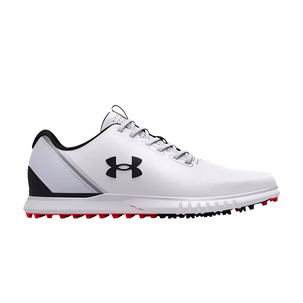 Under Armour Charged Medal Spikeless Golf White Mod Grey