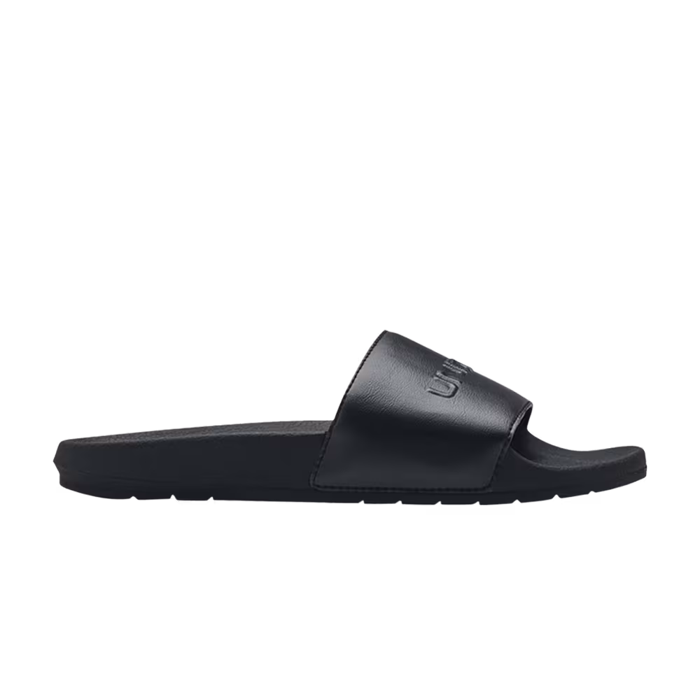 Under Armour Core Remix 2 Slide Triple Black