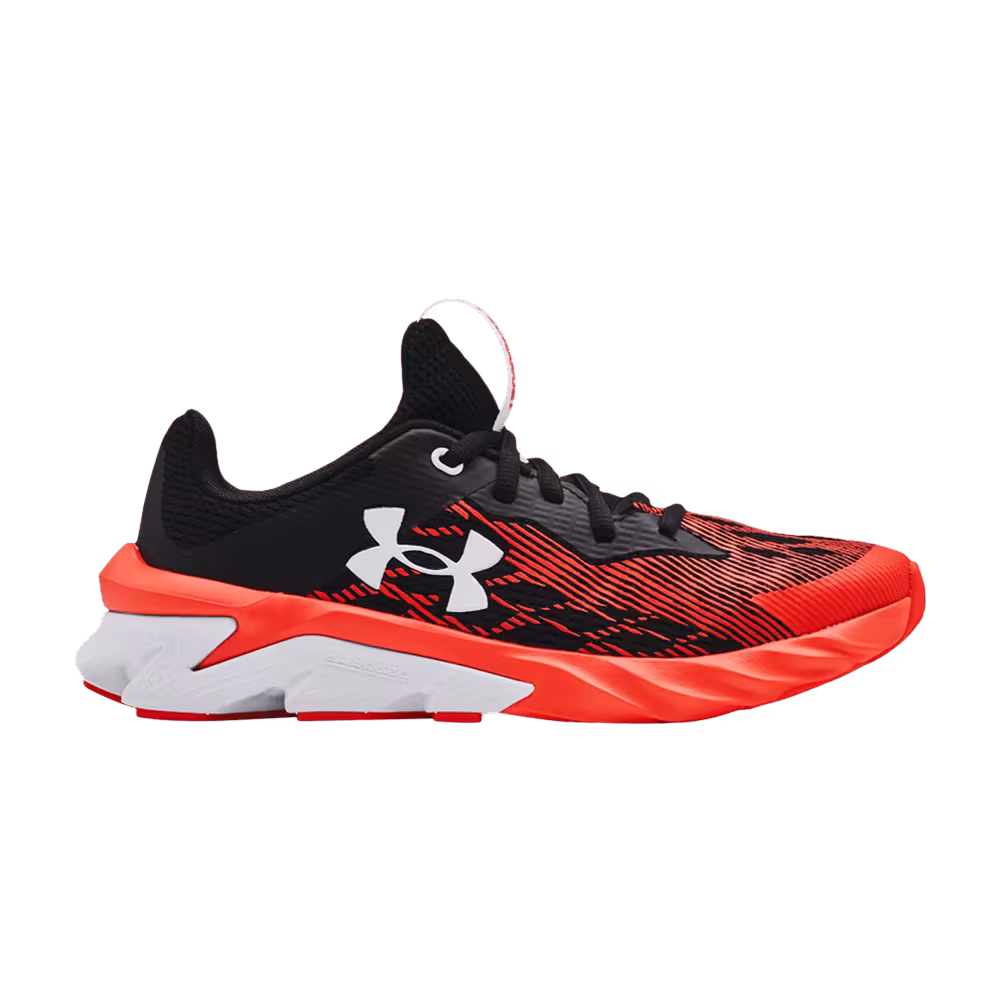 Under Armour Charged Scramjet 3 GS Black Phoenix Fire