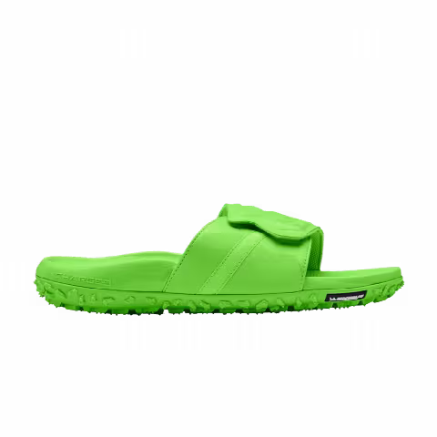 Under Armour Fat Tire Slides 'Hyper Green'