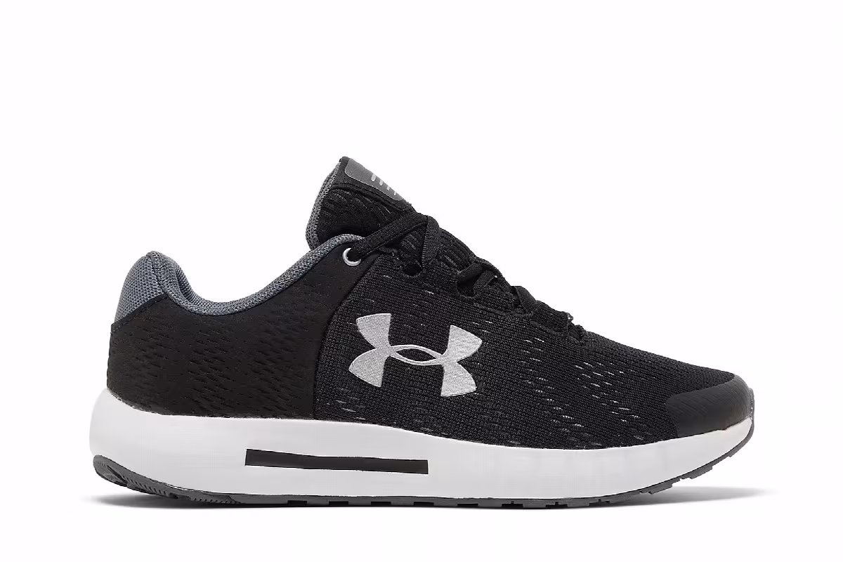 Under Armour Micro G Pursuit BP GS Black White, view 2