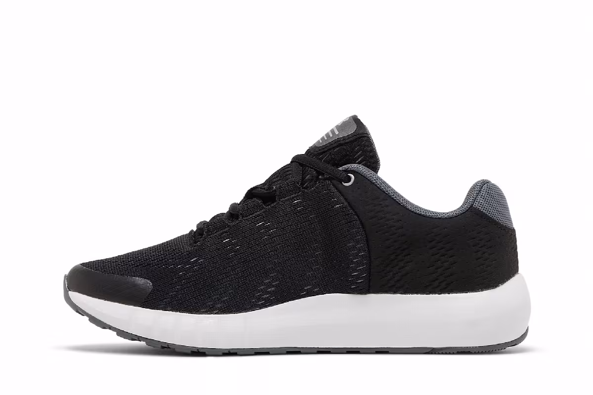 Under Armour Micro G Pursuit BP GS Black White, view 4