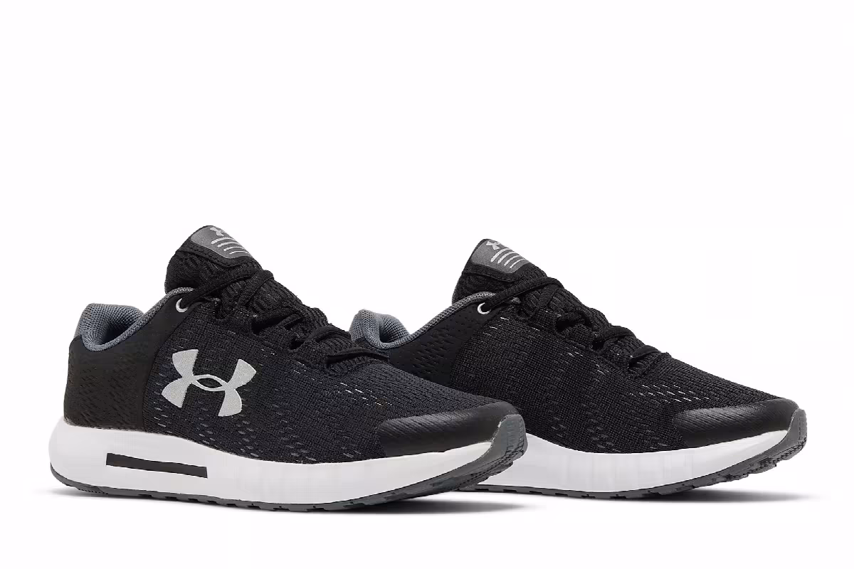 Under Armour Micro G Pursuit BP GS Black White, view 9