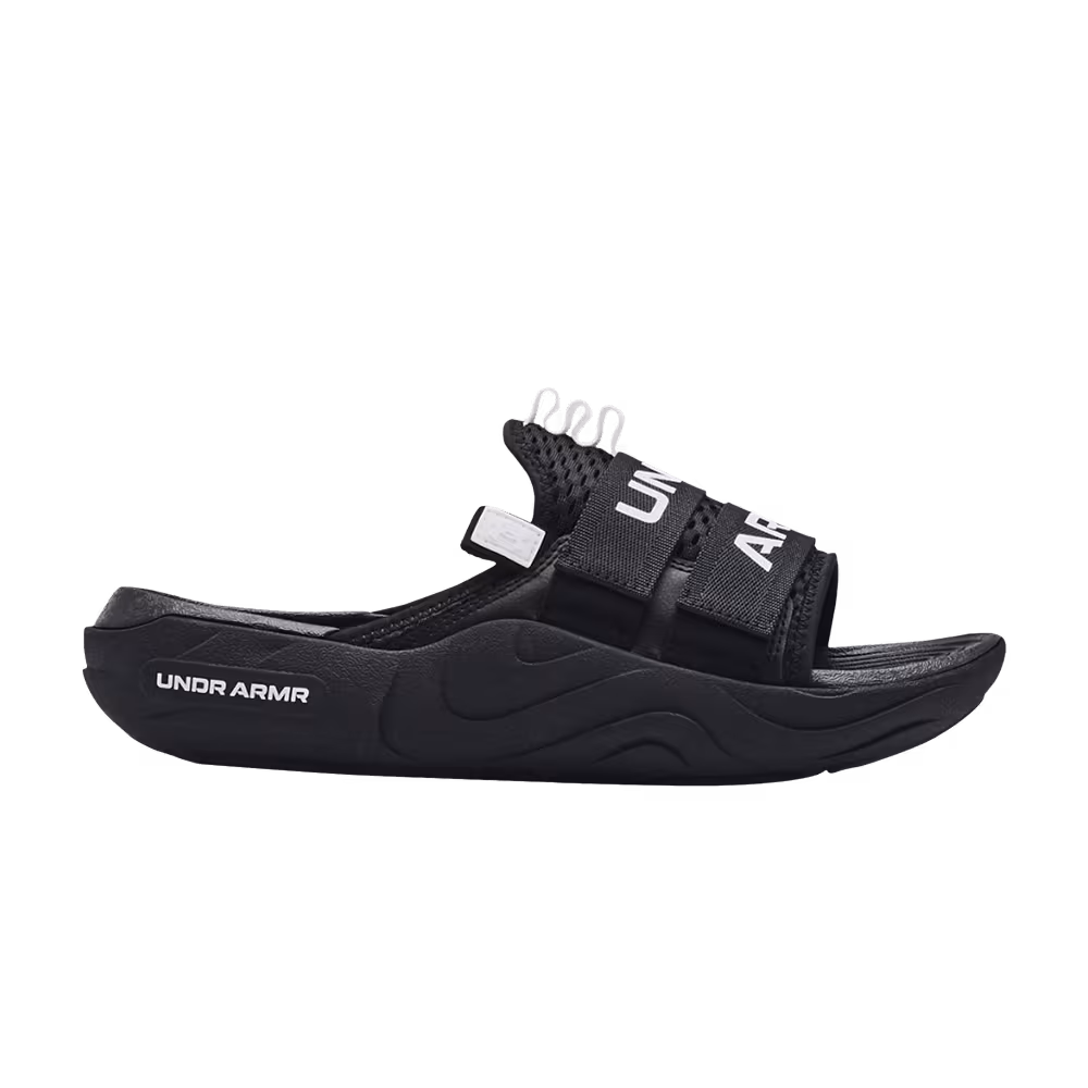 Under Armour Alpha Slide Black White