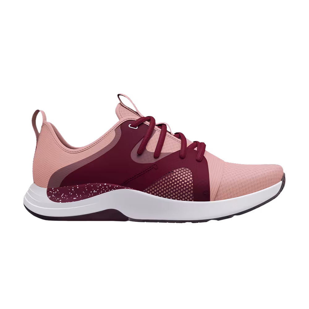 Under Armour Women's Charged Breathe Lace TR Retro Pink Wildflower Speckled