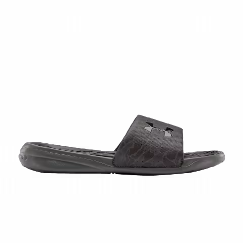 Under Armour Playmaker D Multi Slide GS 'Black Jet Grey Camo'