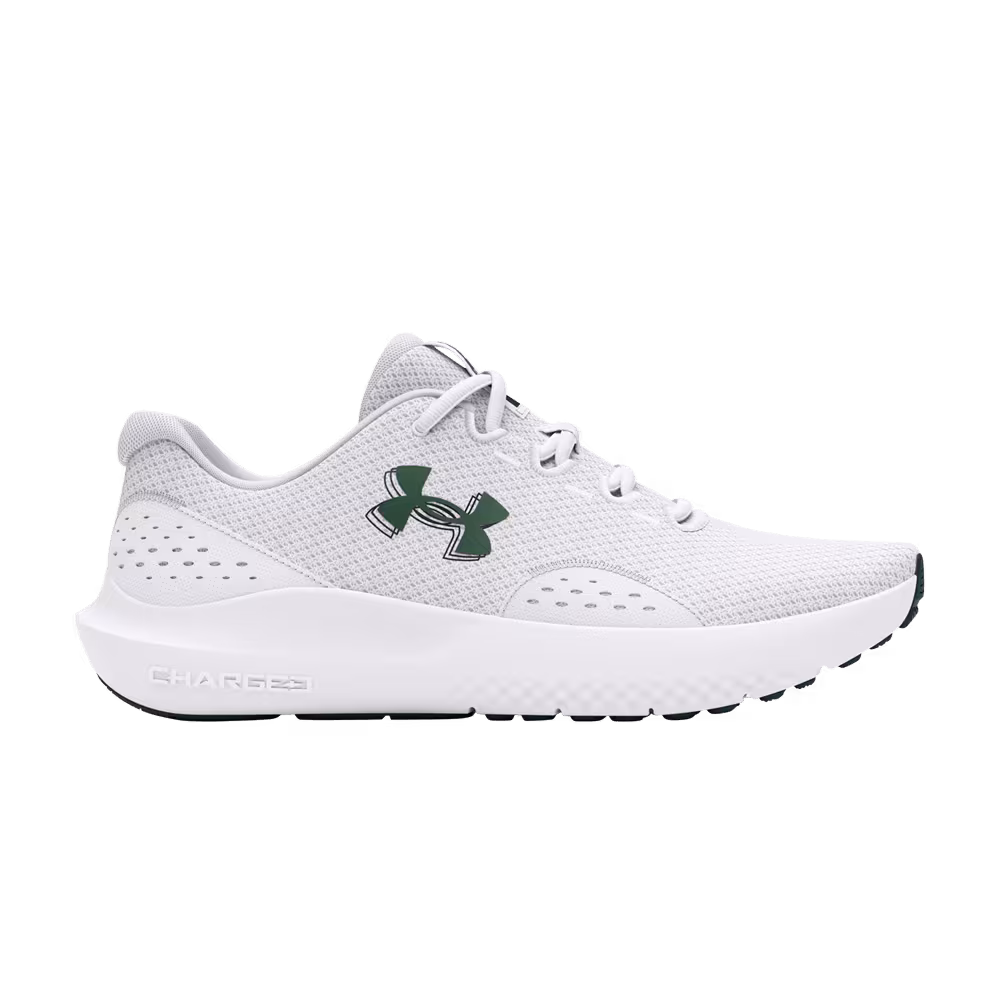 Under Armour Women's Surge 4 White Forest Green