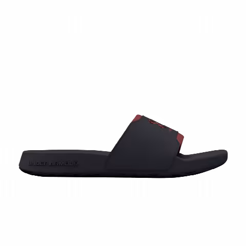 Under Armour Ignite Select Graphic Logo Slide 'Black Cinna Red'