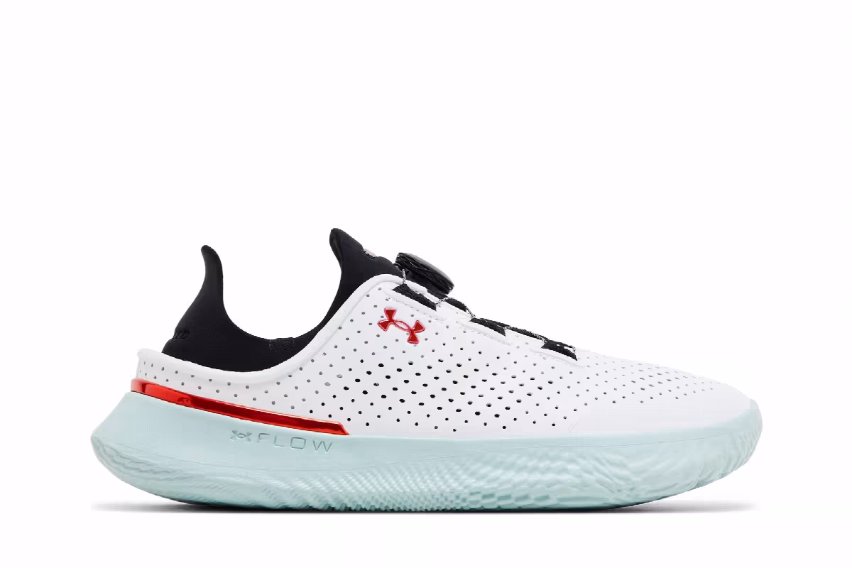 Under Armour SlipSpeed White Enamel Blue, view 2