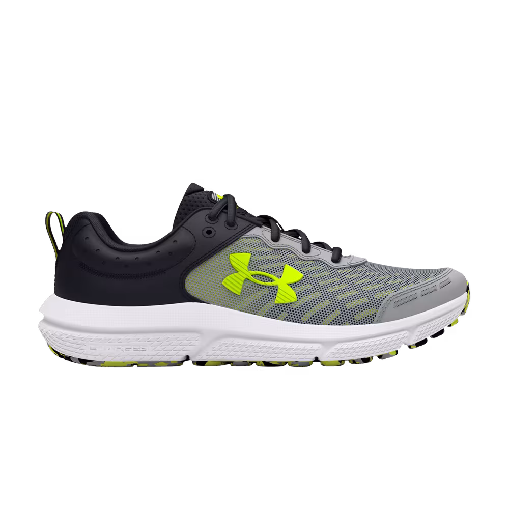 Under Armour Assert 10 AC GS Mod Grey High Vis Yellow