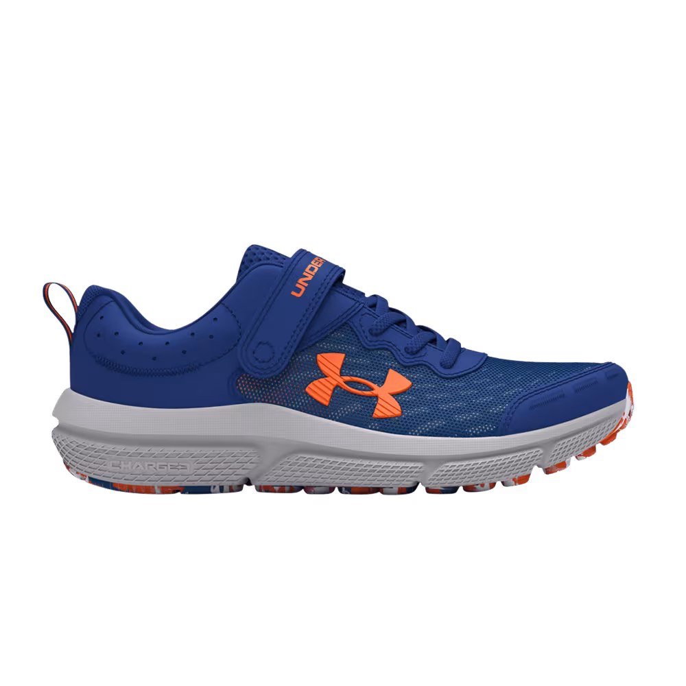 Under Armour Assert 10 AC PS Wide Tech Blue Orange Blast