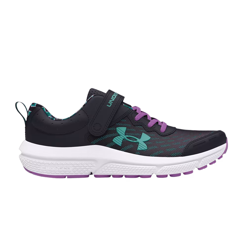 Under Armour Assert 10 Printed PS Black Provence Purple