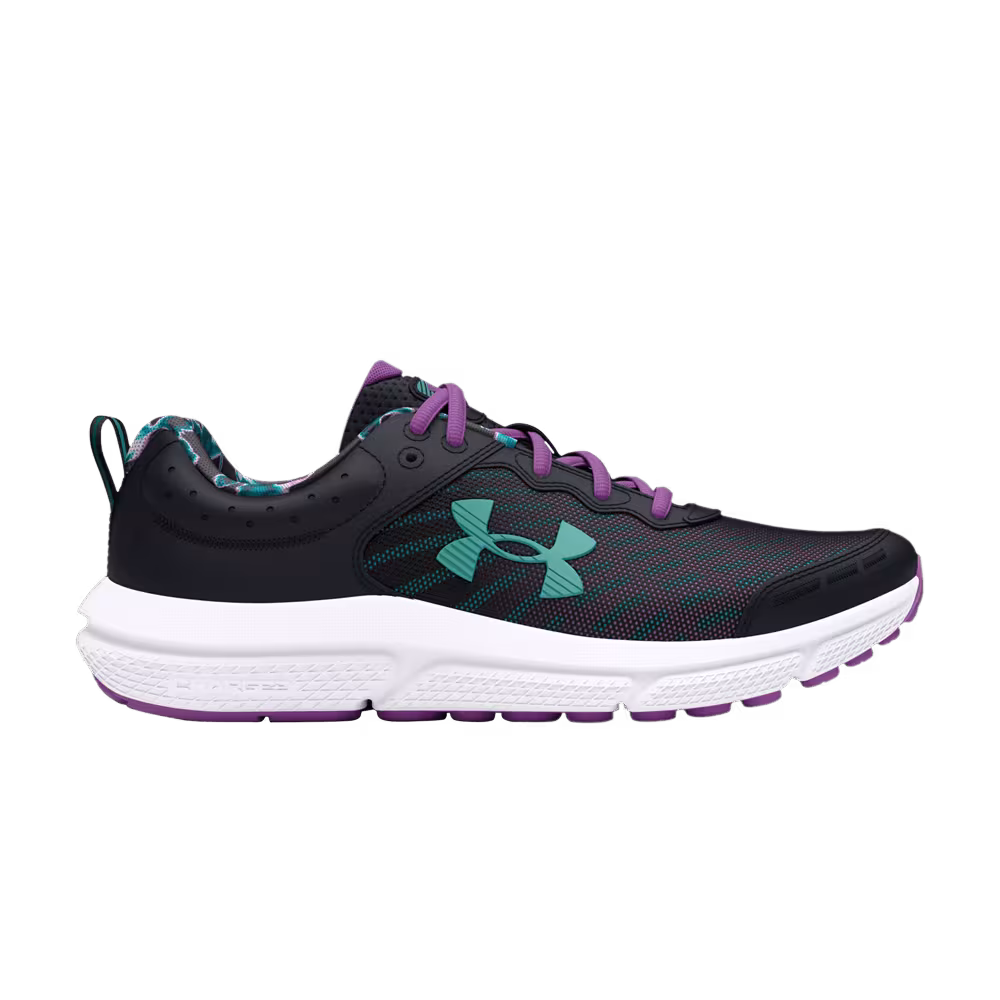 Under Armour Assert 10 Printed GS Black Provence Purple