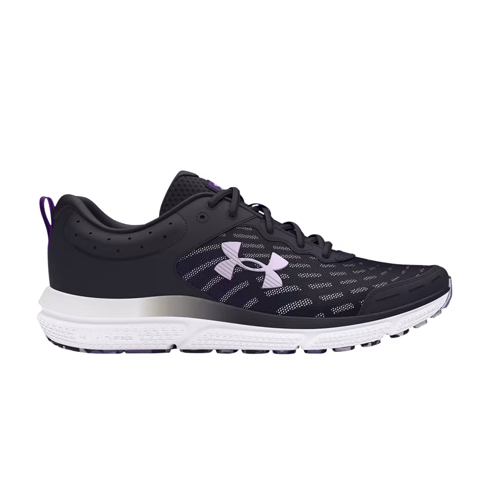Under Armour Women's Charged Assert 10 Black Salt Purple
