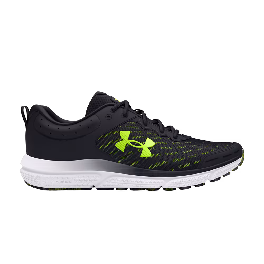 Under Armour Charged Assert 10 Black High Vis Yellow