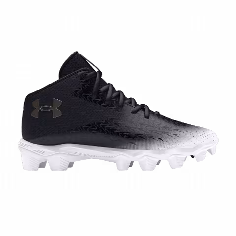 Under Armour Spotlight Franchise 4 RM Wide GS 'Black Metallic Gun Metal'