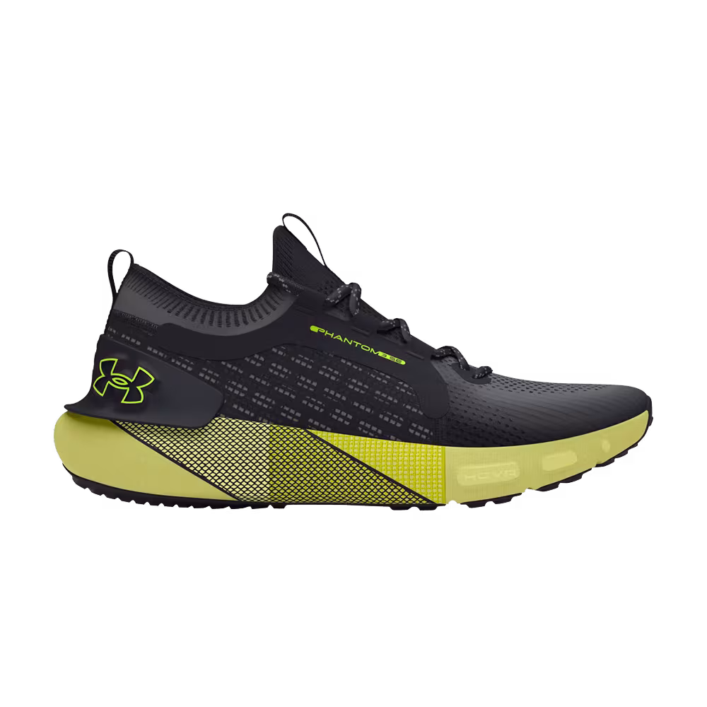 Under Armour HOVR Phantom 3 SE Black High Vis Yellow