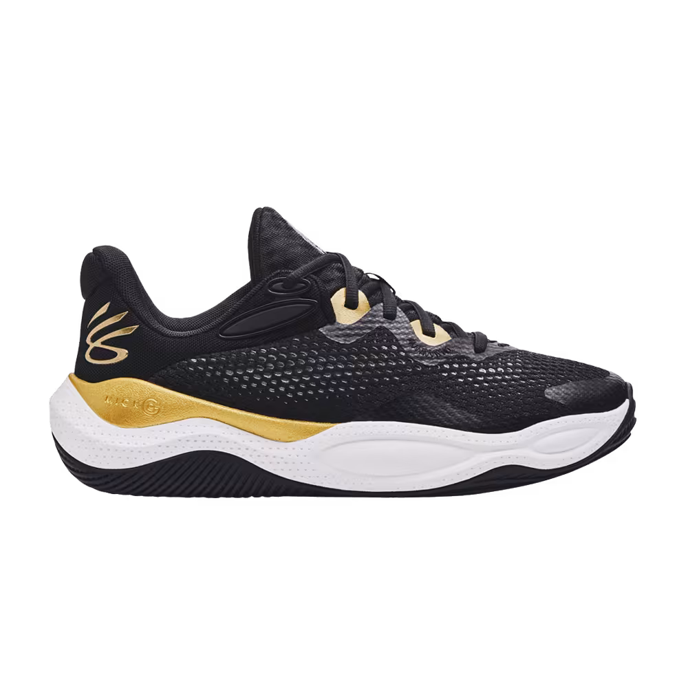 Under Armour Curry Splash 24 Black Metallic Gold