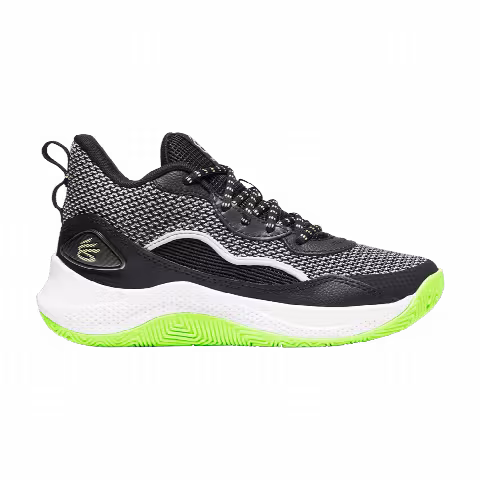 Under Armour Curry 3Zer0 24 GS 'Black White Lime'