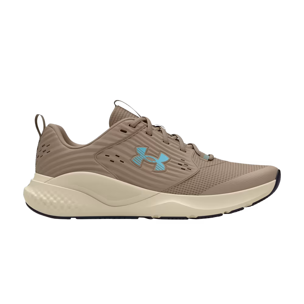 Under Armour Women's Charged Commit 4 Timberwolf Taupe Sky Blue