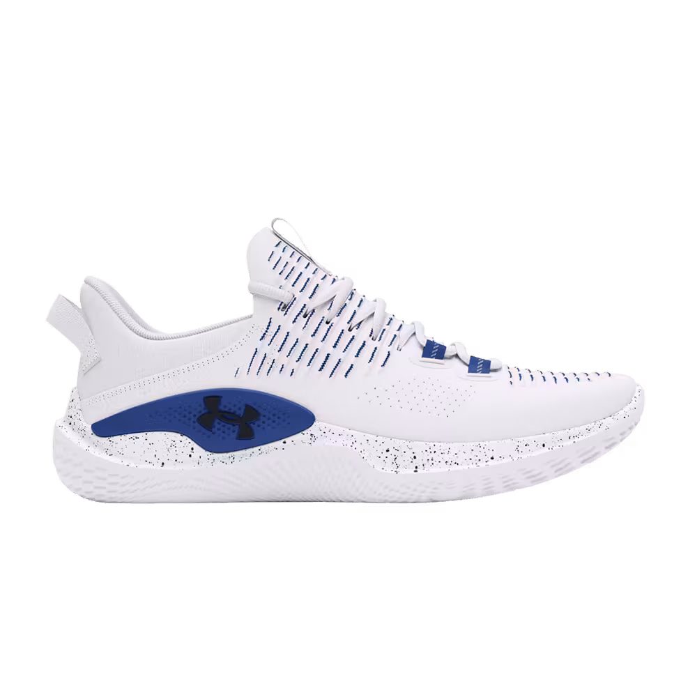 Under Armour Flow Dynamic IntelliKnit White Tech Blue