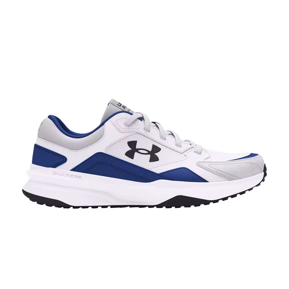 Under Armour Charged Edge Leather White Tech Blue