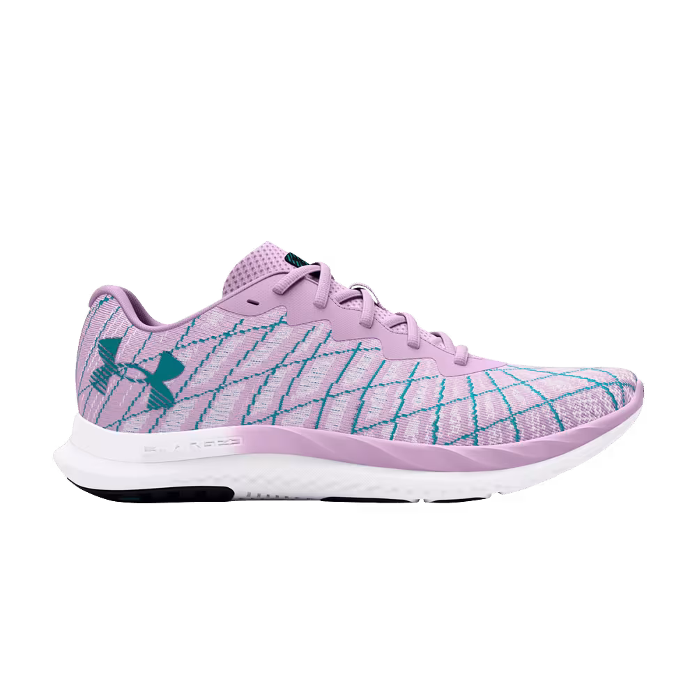 Under Armour Women's Charged Breeze 2 Purple Ace Circuit Teal