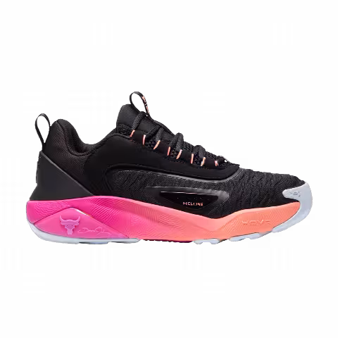 Under Armour Project Rock 7 GS 'Black Vivid Magenta'