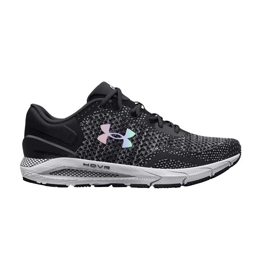 Under Armour Women's HOVR Intake 6 Black White Iridescent