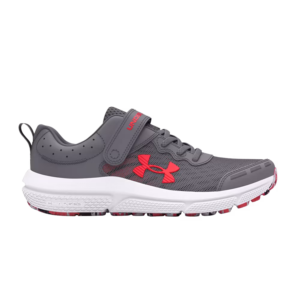 Under Armour Assert 10 AC PS Titan Grey Racer Red