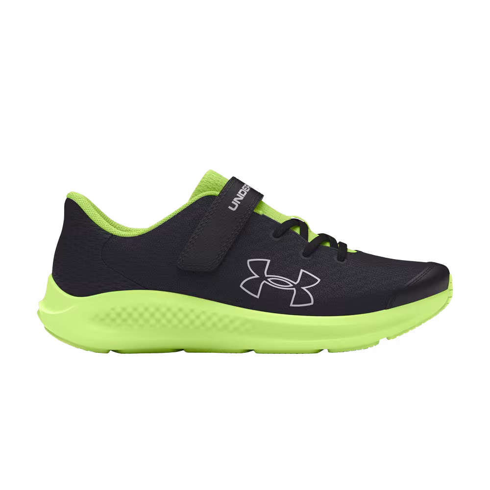 Under Armour Pursuit 3 AC PS Big Logo - Black Morph Green