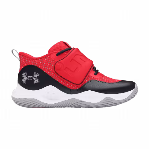 Under Armour Zone BB 2 PS 'Racer Red Black Grey'