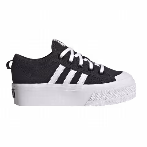 Adidas Nizza Platform J 'Black White'