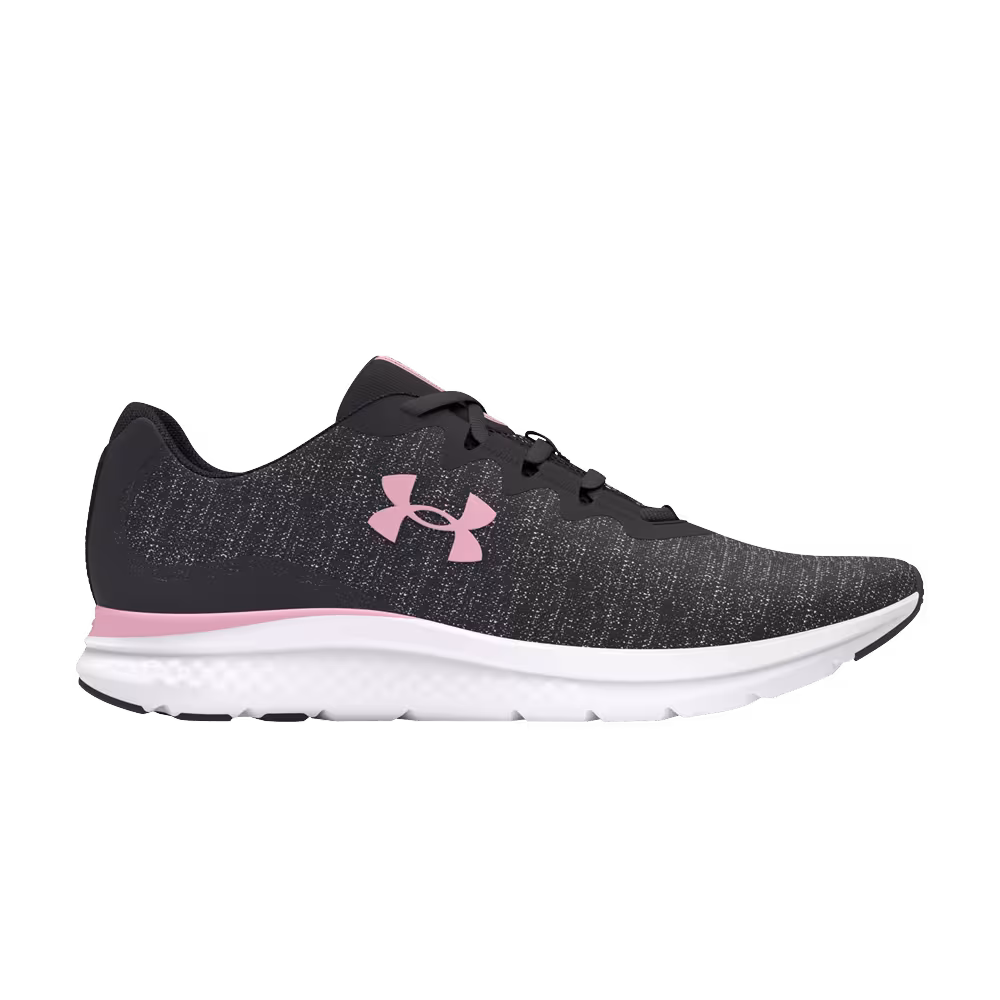 Under Armour Women's Charged Impulse 3 Knit Anthracite Pink