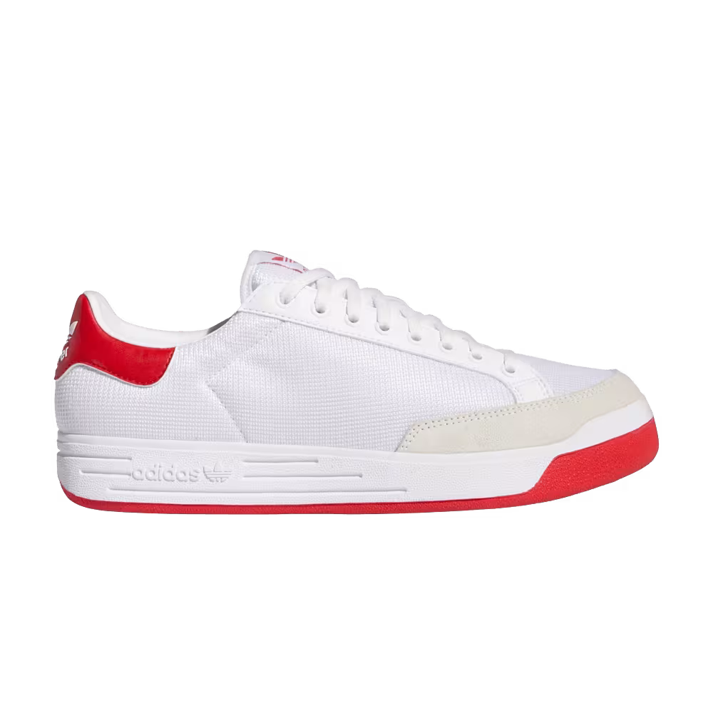 adidas Rod Laver White Scarlet