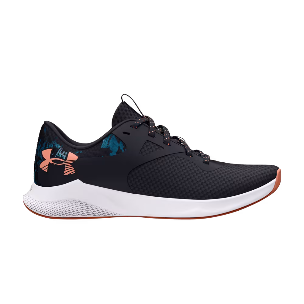 Under Armour Women's Charged Aurora 2+ Black Bubble Peach