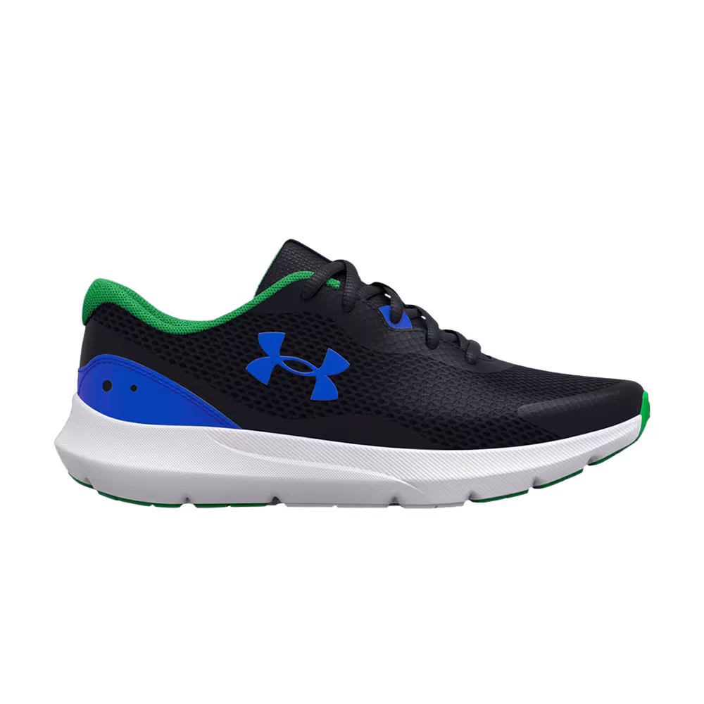 Under Armour Surge 3 GS Black Versa Blue