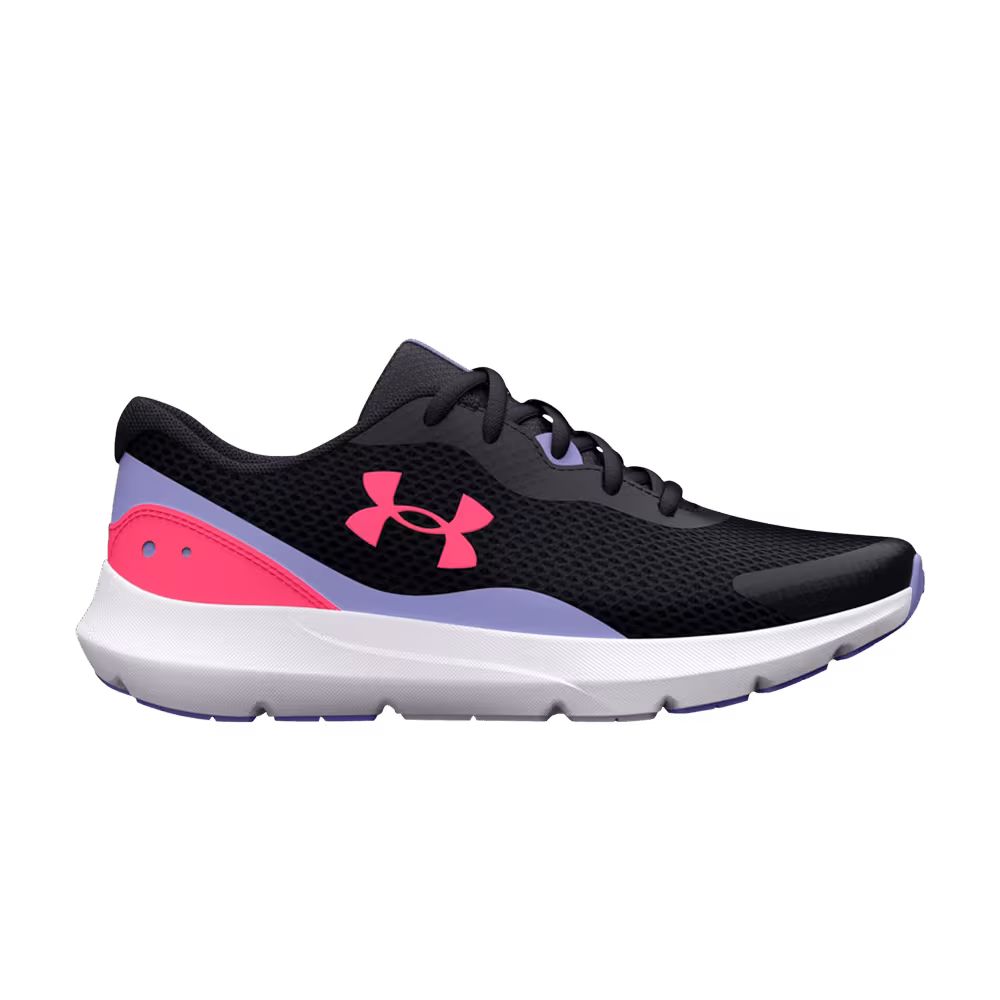 Under Armour Surge 3 GS Black Pink Shock
